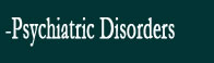 Psychiatric Disorders Button